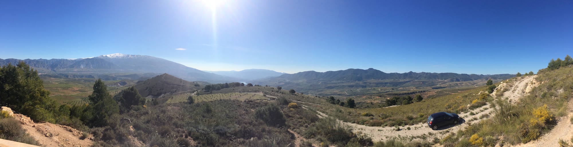 Panorama de El Valle de Lecrin